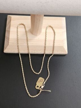 14k Gold Necklace 20 Inch